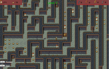 Maze: Unsafe Mine screenshot 2