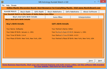 MB Astrology Kundali Match (formerly MB Free Astrology Kundali Match) screenshot 2