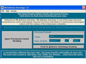 MB Balinese Astrology screenshot