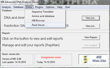 MB DNA Analysis screenshot 4