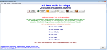 MB Free Vedic Astrology screenshot