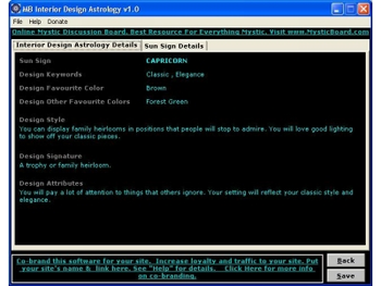 MB Interior Design Astrology screenshot