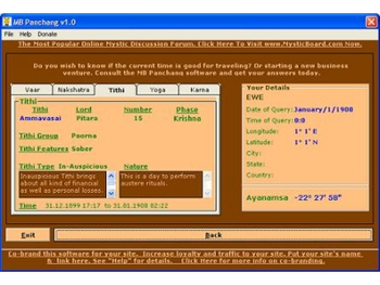 MB Panchang screenshot