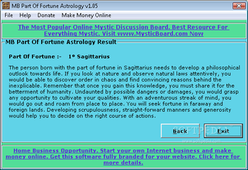 MB Part Of Fortune Astrology screenshot 2