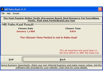 MB Rahu Kaal screenshot