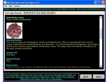 MB Rudraksh And Sun Signs screenshot