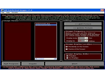 MB Subliminal Images screenshot