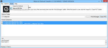 Mbox to Outlook Transfer screenshot 4