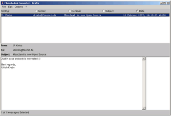 Mbox2eml screenshot 3