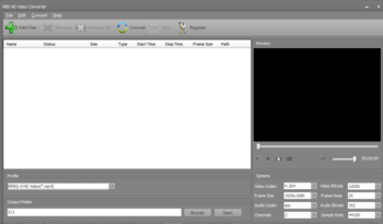 MBS HD Video Converter screenshot