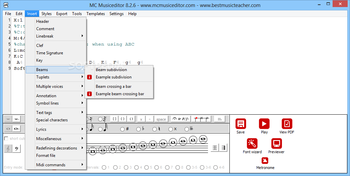 MC Musiceditor screenshot 2