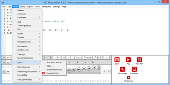 MC Musiceditor screenshot 4