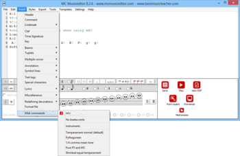 MC Musiceditor screenshot 6