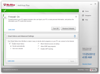 McAfee AntiVirus Plus screenshot 10