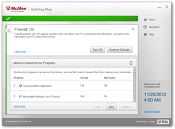 McAfee AntiVirus Plus screenshot 12