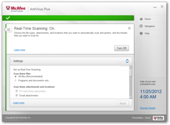 McAfee AntiVirus Plus screenshot 5