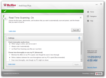 McAfee AntiVirus Plus screenshot 7