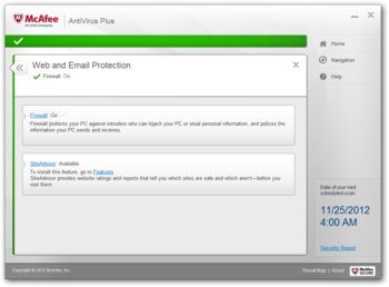 McAfee AntiVirus Plus screenshot 8