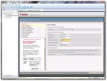 McAfee Email Gateway screenshot 5