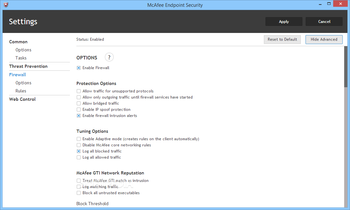 McAfee Endpoint Security screenshot 15