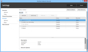 McAfee Endpoint Security screenshot 17