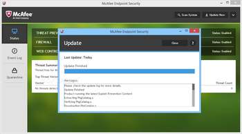 McAfee Endpoint Security screenshot 4