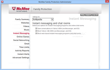 McAfee Family Protection screenshot 6