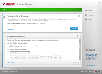 McAfee Internet Security screenshot 10