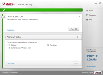 McAfee Internet Security screenshot 21