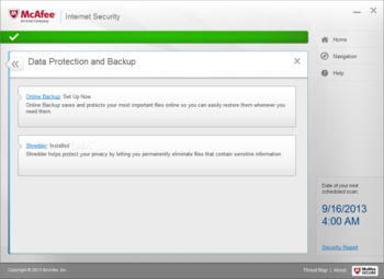 McAfee Internet Security screenshot 6