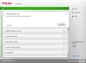 McAfee LiveSafe screenshot 12