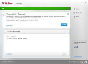 McAfee LiveSafe screenshot 19