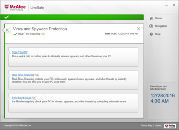 McAfee LiveSafe screenshot 3