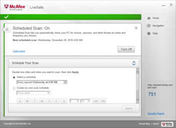McAfee LiveSafe screenshot 9