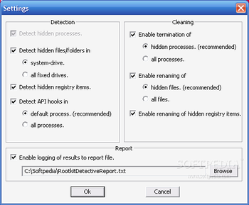 McAfee Rootkit Detective screenshot 3