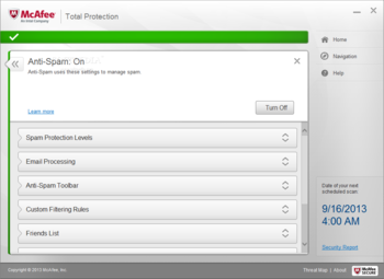 McAfee Total Protection screenshot 12