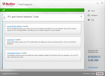 McAfee Total Protection screenshot 21