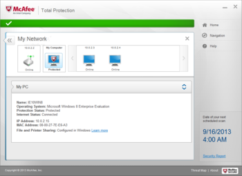 McAfee Total Protection screenshot 22