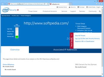 McAfee WebAdvisor screenshot 4