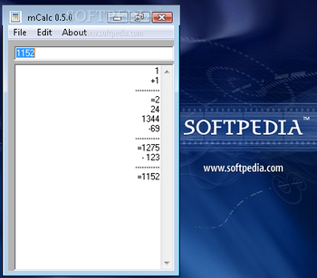 mCalc screenshot