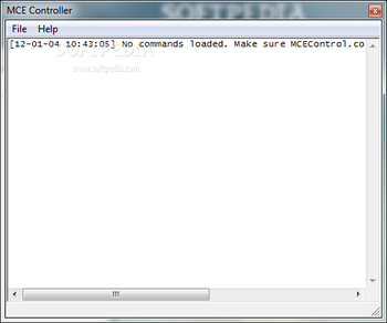 MCE Controller screenshot