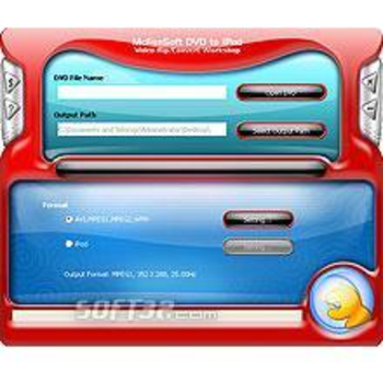McFunSoft DVD to iPod Video Rip/Convert Workshop screenshot 3