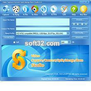 McFunSoft Video Capture/Convert/Split/Merge/Burn Studio screenshot 2