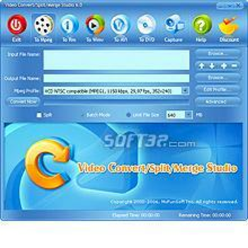McFunSoft Video Convert/Split/Merge Studio screenshot 2
