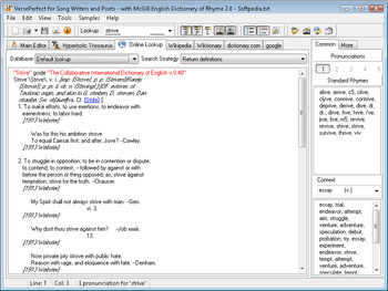 McGill English Dictionary of Rhyme with VersePerfect screenshot 5