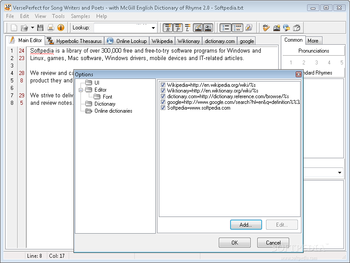 McGill English Dictionary of Rhyme with VersePerfect screenshot 6