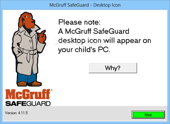 McGruff SafeGuard screenshot
