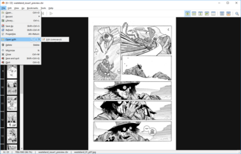 MComix screenshot 3