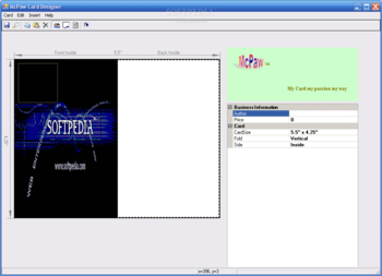 McPaw Card Designer screenshot