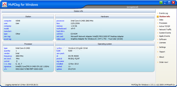 McPClog screenshot 2